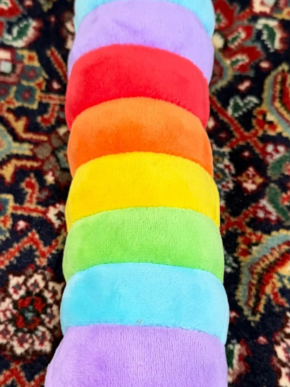 Slither.io Worm Rainbow 8